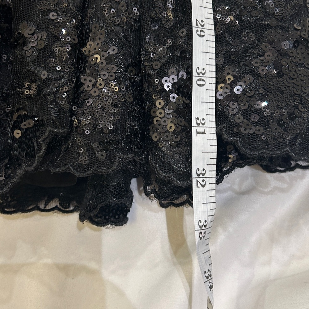 Sherri Hill Black Party dress.  Size 4, like new! - Picture 10 of 12